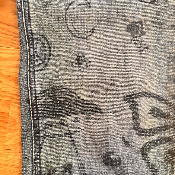 Urban Outfitters BDG NWOT Doodle Cowboy Jean (29) - Picture 11 of 16